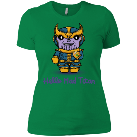 T-Shirts Kelly Green / X-Small Hello Mad Titan Women's Premium T-Shirt