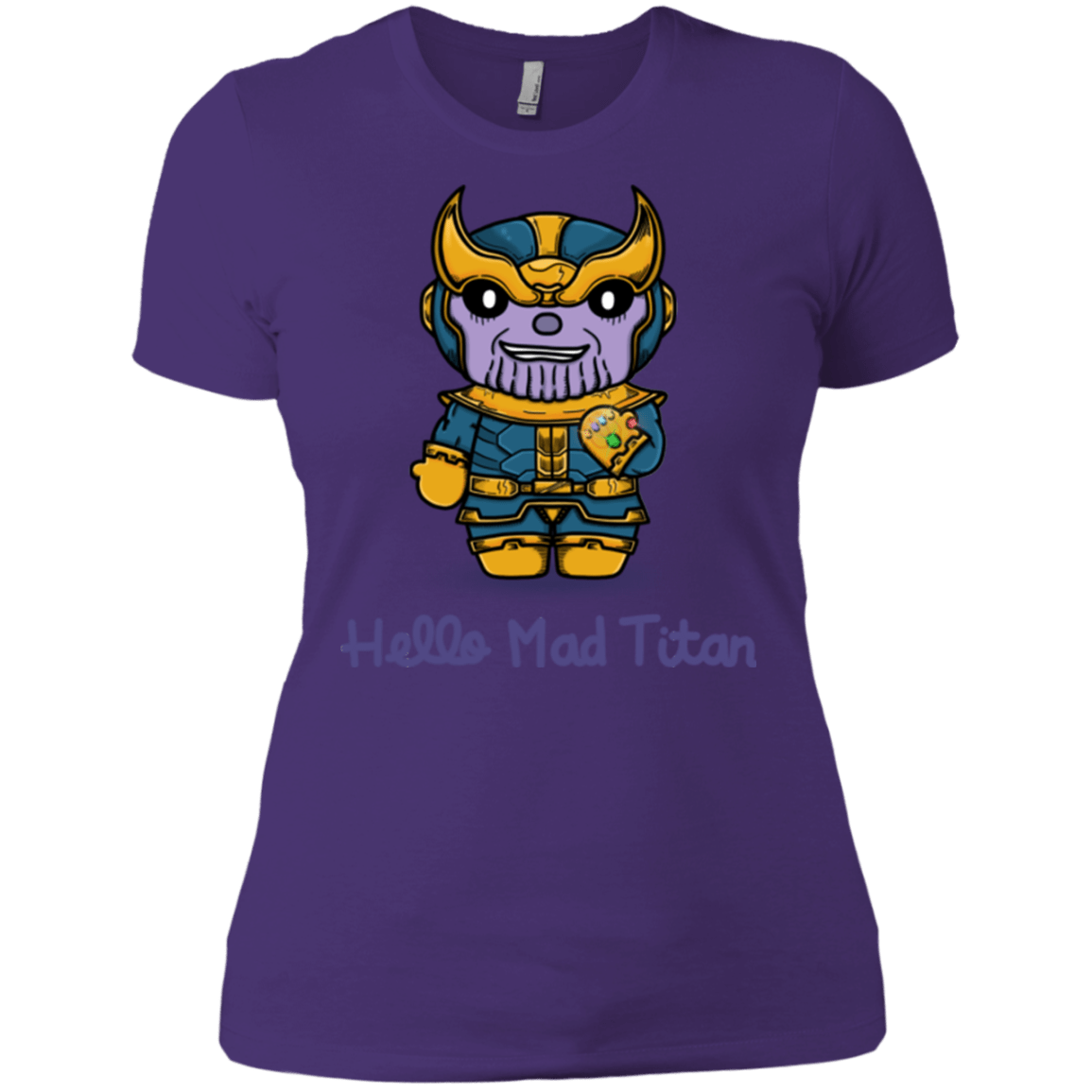 T-Shirts Purple Rush/ / X-Small Hello Mad Titan Women's Premium T-Shirt