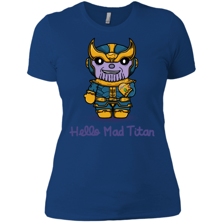 T-Shirts Royal / X-Small Hello Mad Titan Women's Premium T-Shirt