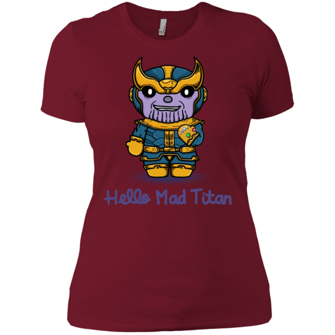 T-Shirts Scarlet / X-Small Hello Mad Titan Women's Premium T-Shirt