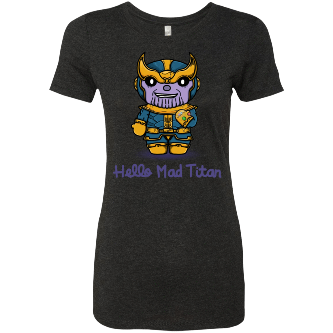 T-Shirts Vintage Black / S Hello Mad Titan Women's Triblend T-Shirt