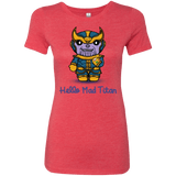 T-Shirts Vintage Red / S Hello Mad Titan Women's Triblend T-Shirt