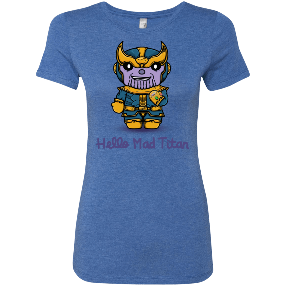 T-Shirts Vintage Royal / S Hello Mad Titan Women's Triblend T-Shirt
