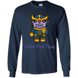 T-Shirts Navy / YS Hello Mad Titan Youth Long Sleeve T-Shirt