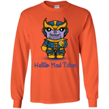 T-Shirts Orange / YS Hello Mad Titan Youth Long Sleeve T-Shirt