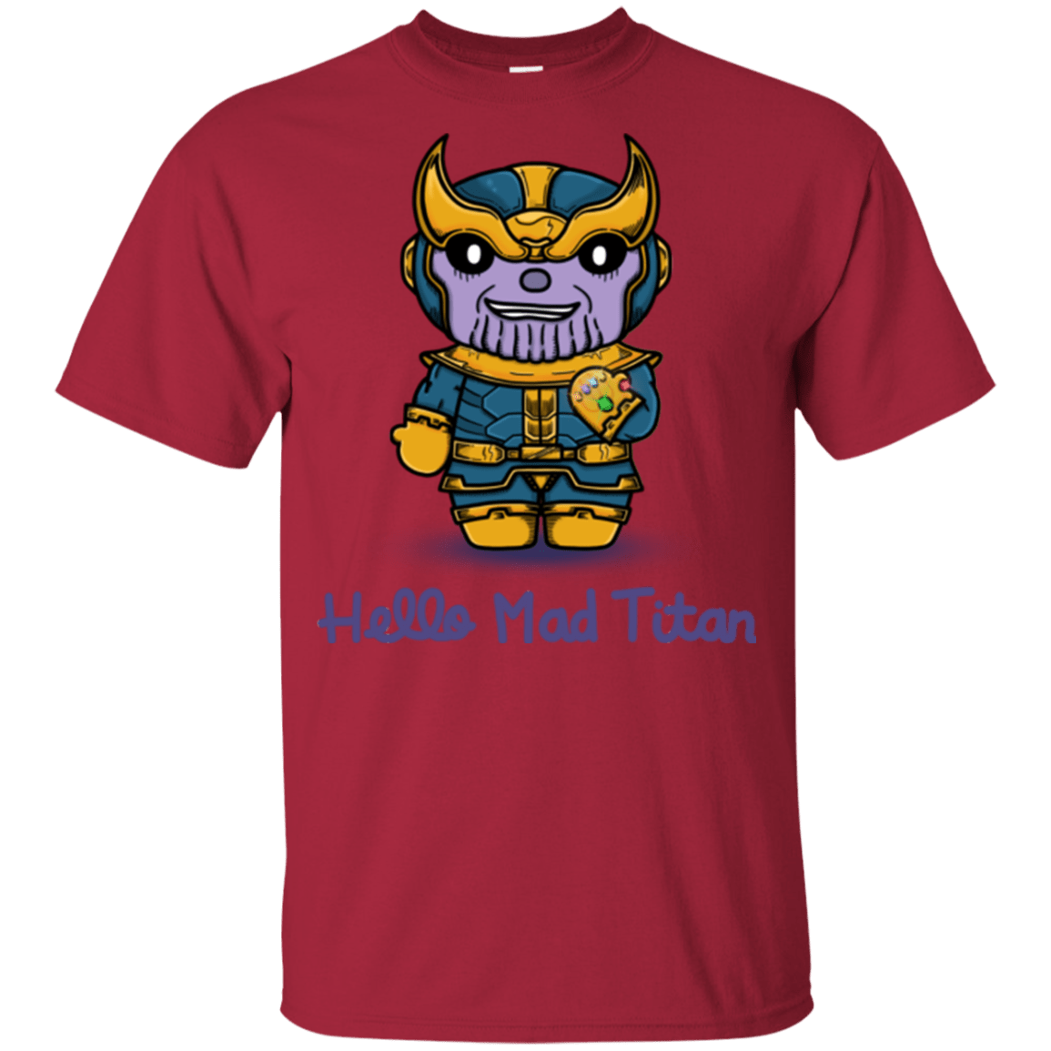 T-Shirts Cardinal / YXS Hello Mad Titan Youth T-Shirt