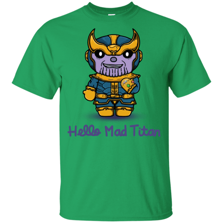 T-Shirts Irish Green / YXS Hello Mad Titan Youth T-Shirt