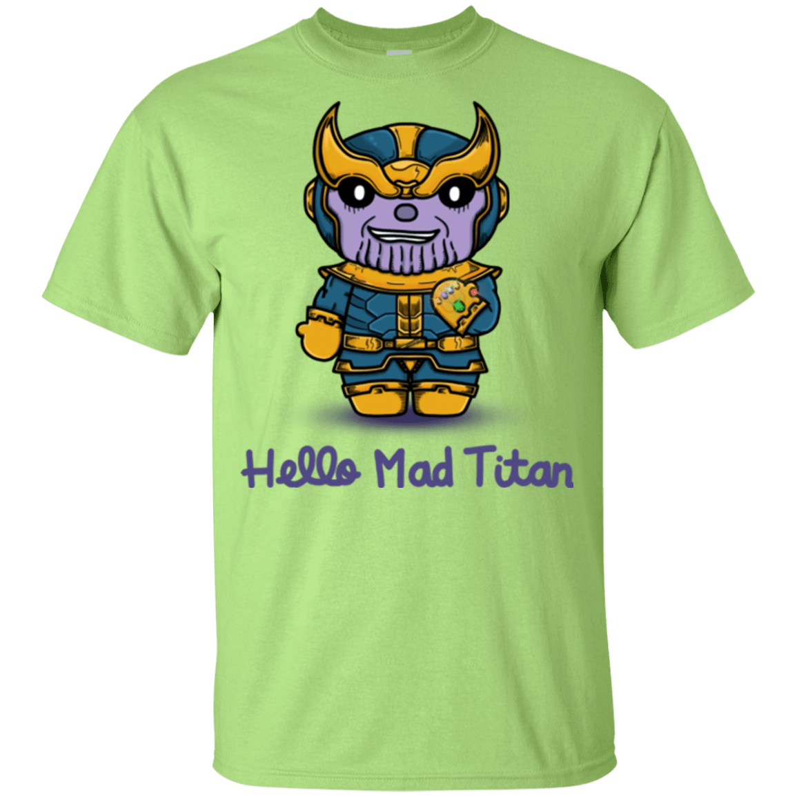 T-Shirts Mint Green / YXS Hello Mad Titan Youth T-Shirt
