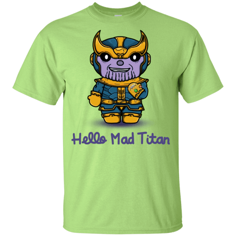 T-Shirts Mint Green / YXS Hello Mad Titan Youth T-Shirt