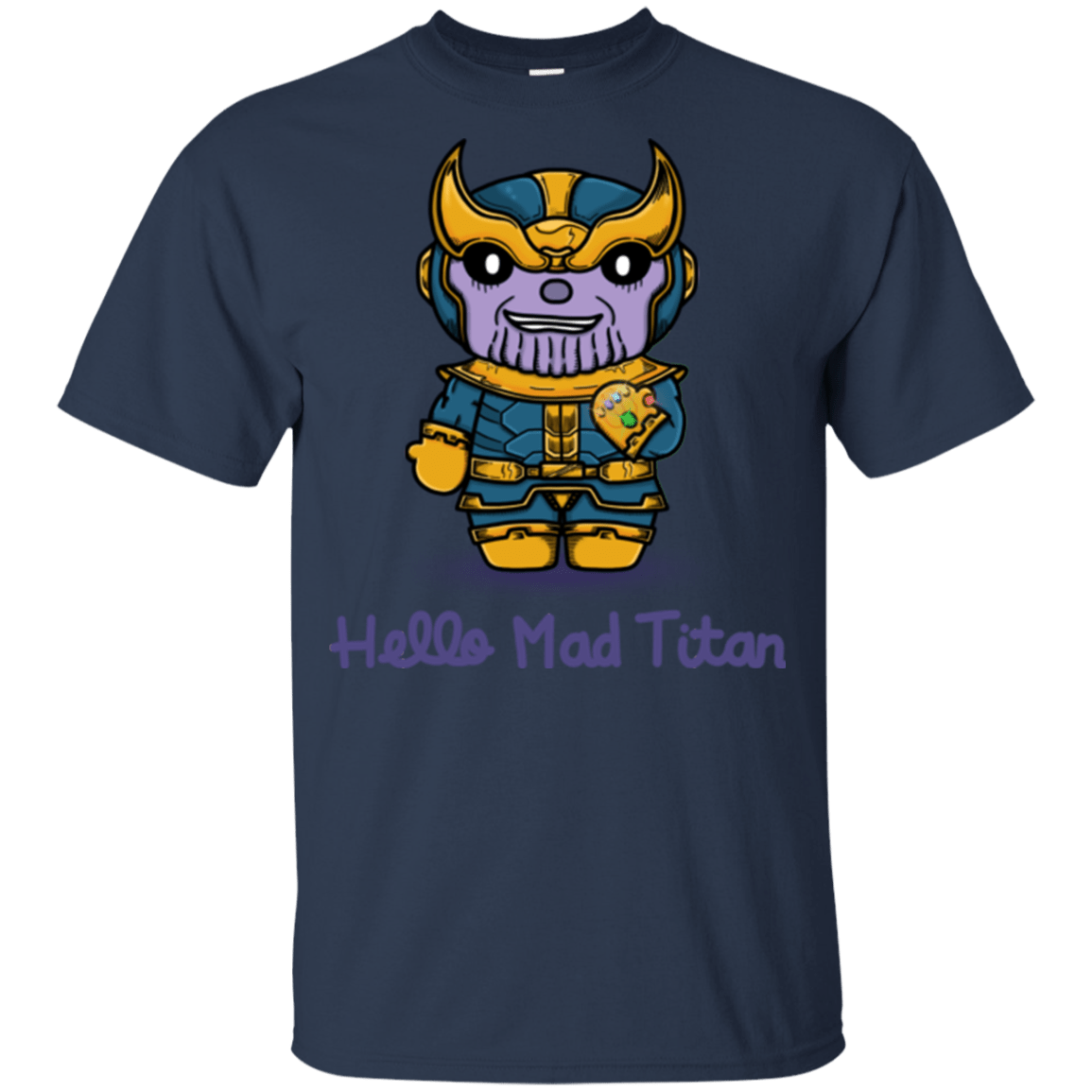 T-Shirts Navy / YXS Hello Mad Titan Youth T-Shirt