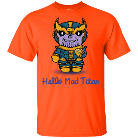 T-Shirts Orange / YXS Hello Mad Titan Youth T-Shirt