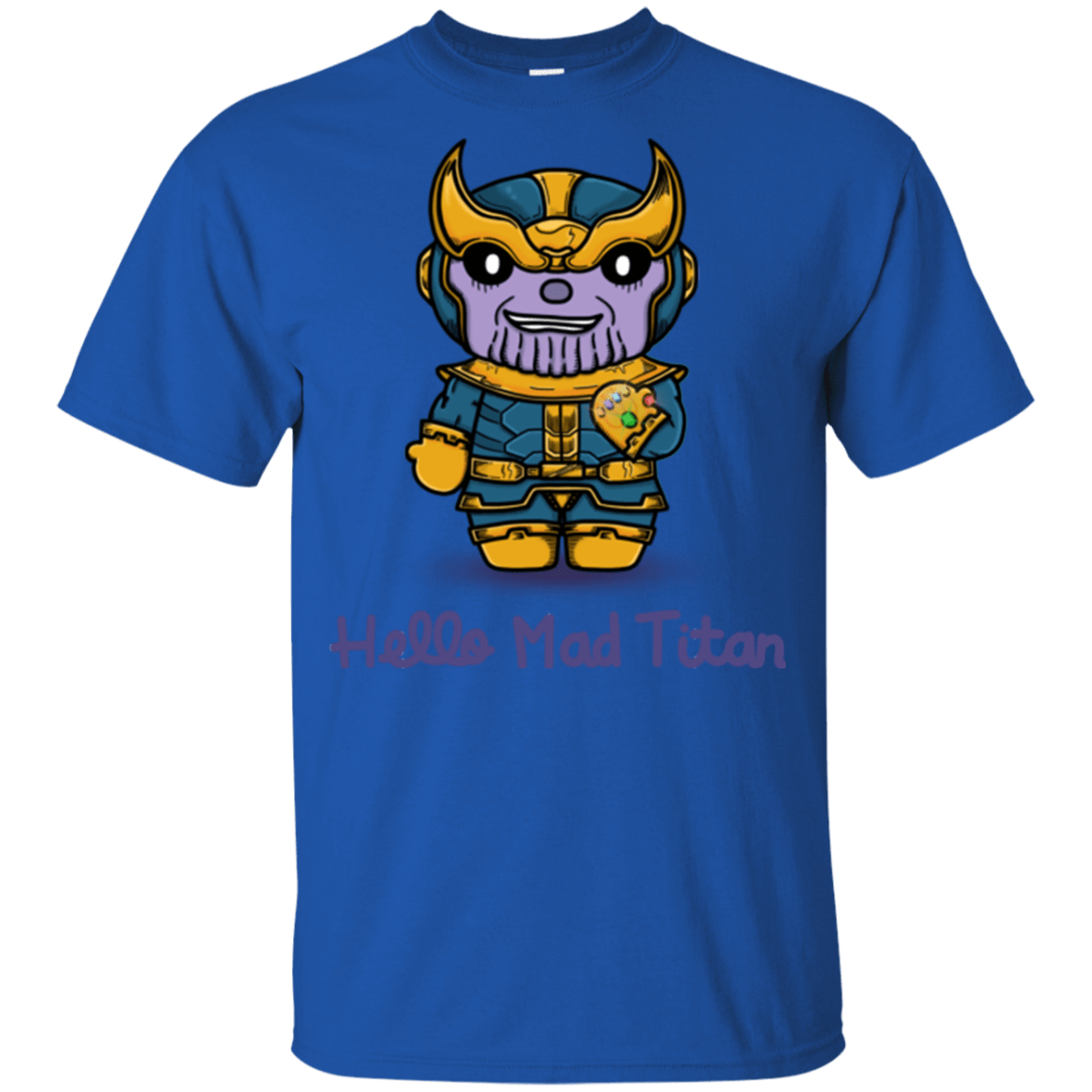 T-Shirts Royal / YXS Hello Mad Titan Youth T-Shirt