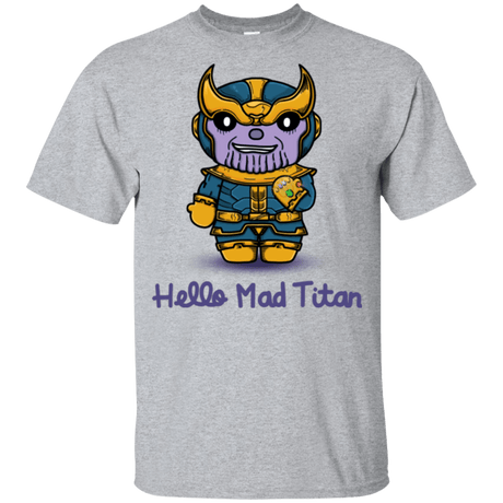 T-Shirts Sport Grey / YXS Hello Mad Titan Youth T-Shirt