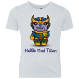 T-Shirts Heather White / YXS Hello Mad Titan Youth Triblend T-Shirt
