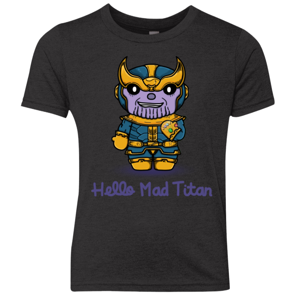 T-Shirts Vintage Black / YXS Hello Mad Titan Youth Triblend T-Shirt