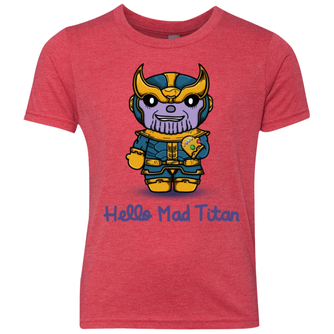 T-Shirts Vintage Red / YXS Hello Mad Titan Youth Triblend T-Shirt