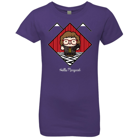 T-Shirts Purple Rush / YXS Hello Margaret Girls Premium T-Shirt