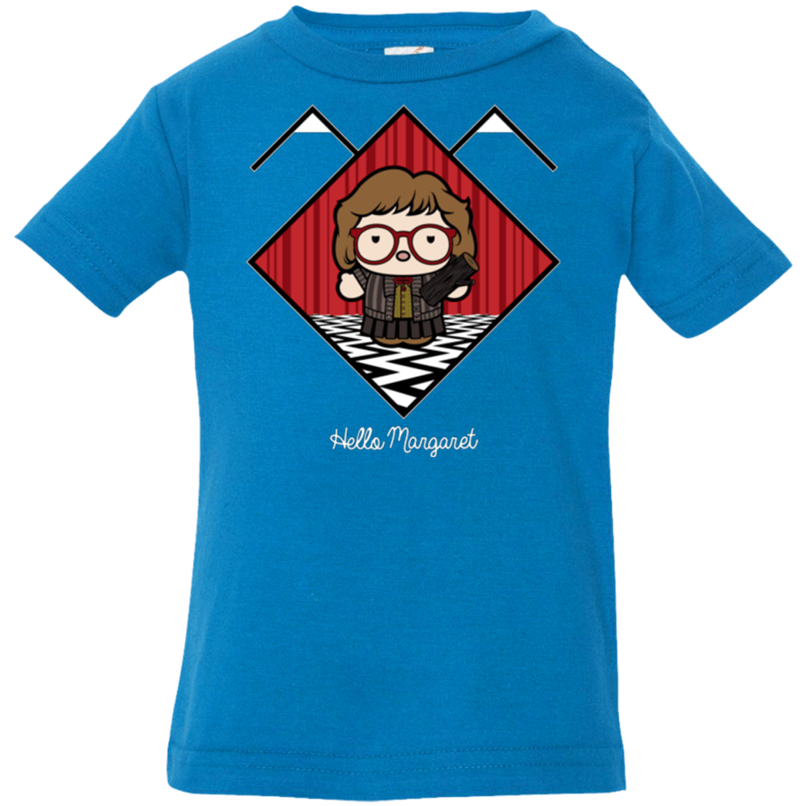 T-Shirts Cobalt / 6 Months Hello Margaret Infant Premium T-Shirt