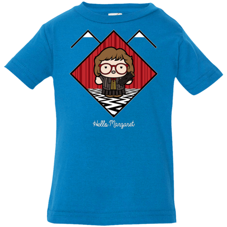 T-Shirts Cobalt / 6 Months Hello Margaret Infant Premium T-Shirt