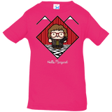 T-Shirts Hot Pink / 6 Months Hello Margaret Infant Premium T-Shirt