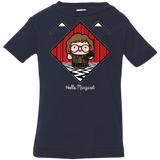 T-Shirts Navy / 6 Months Hello Margaret Infant Premium T-Shirt