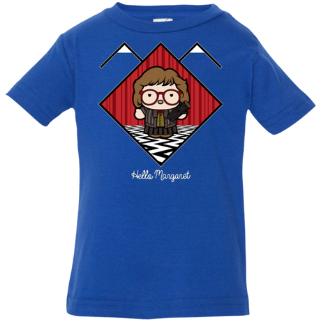 T-Shirts Royal / 6 Months Hello Margaret Infant Premium T-Shirt