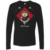 T-Shirts Black / Small Hello Margaret Men's Premium Long Sleeve