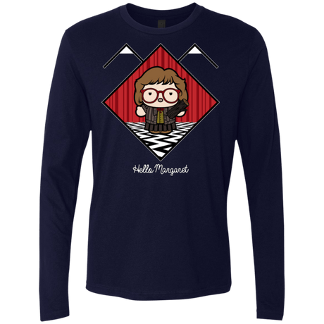 T-Shirts Midnight Navy / Small Hello Margaret Men's Premium Long Sleeve