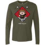 T-Shirts Military Green / Small Hello Margaret Men's Premium Long Sleeve