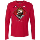 T-Shirts Red / Small Hello Margaret Men's Premium Long Sleeve