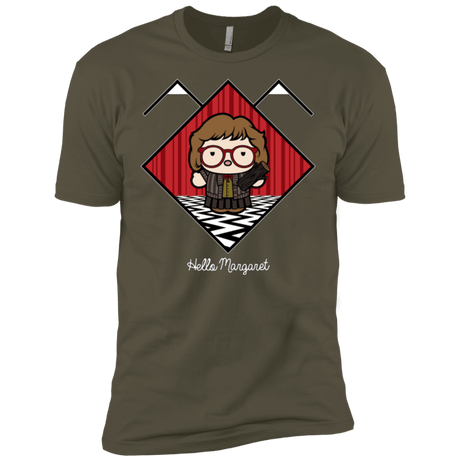 T-Shirts Military Green / X-Small Hello Margaret Men's Premium T-Shirt