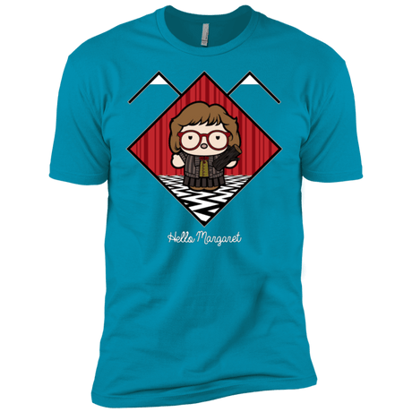 T-Shirts Turquoise / X-Small Hello Margaret Men's Premium T-Shirt