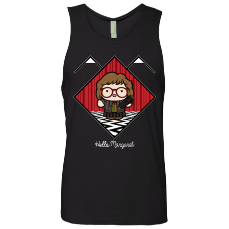 T-Shirts Black / Small Hello Margaret Men's Premium Tank Top