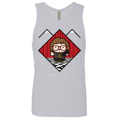 T-Shirts Heather Grey / Small Hello Margaret Men's Premium Tank Top