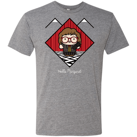T-Shirts Premium Heather / Small Hello Margaret Men's Triblend T-Shirt