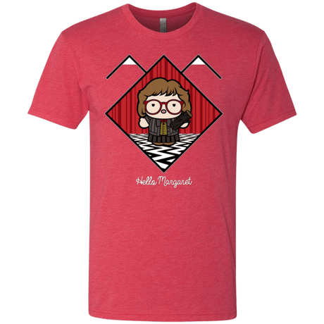 T-Shirts Vintage Red / Small Hello Margaret Men's Triblend T-Shirt