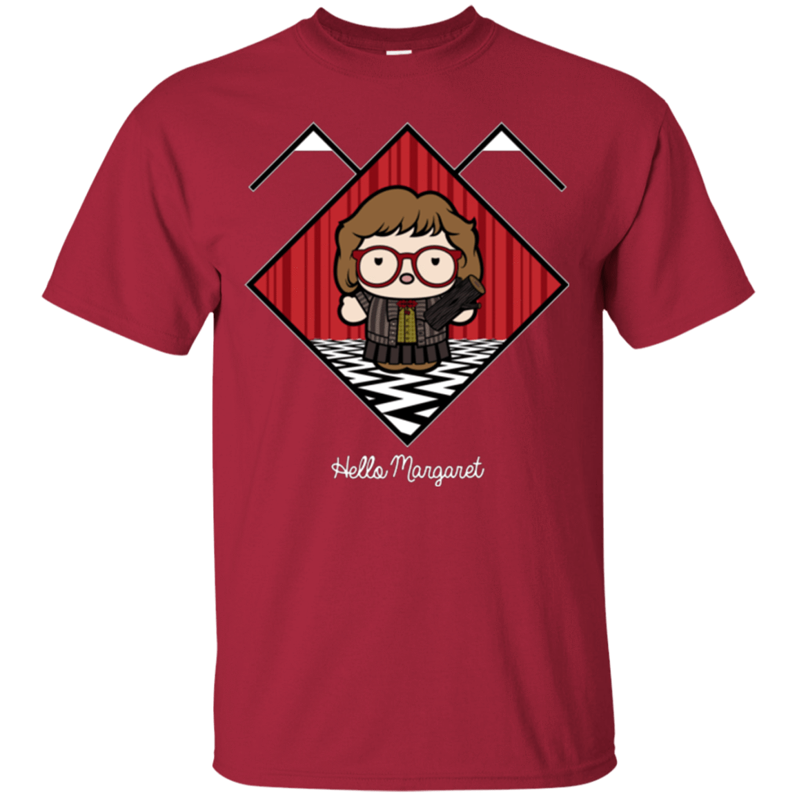 T-Shirts Cardinal / Small Hello Margaret T-Shirt