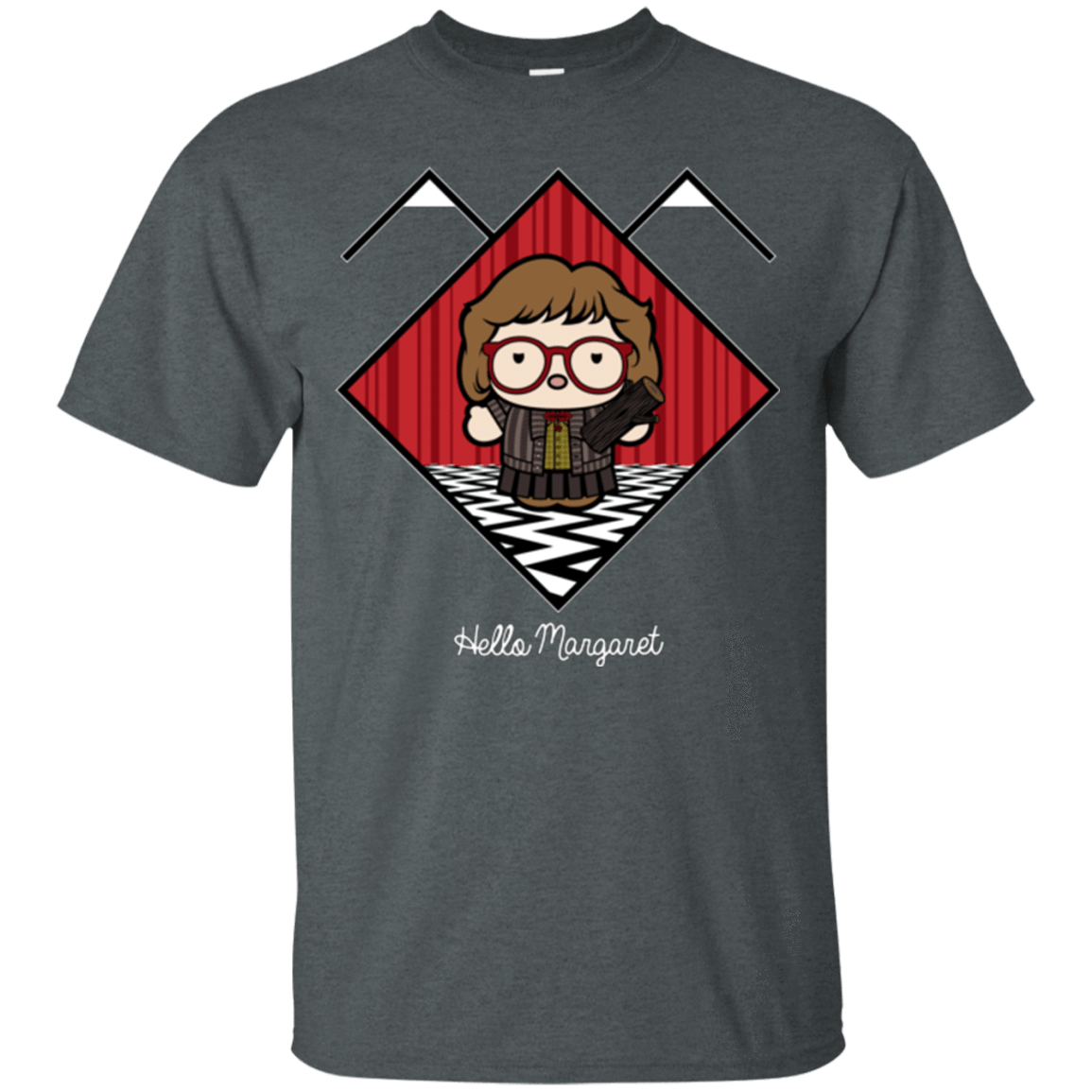 T-Shirts Dark Heather / Small Hello Margaret T-Shirt