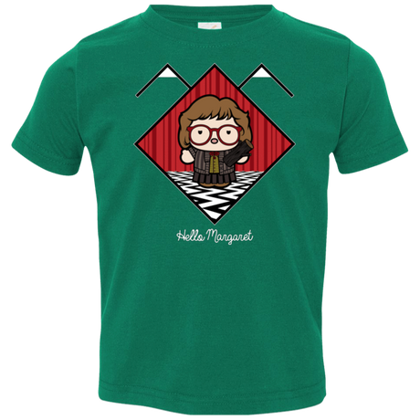 T-Shirts Kelly / 2T Hello Margaret Toddler Premium T-Shirt