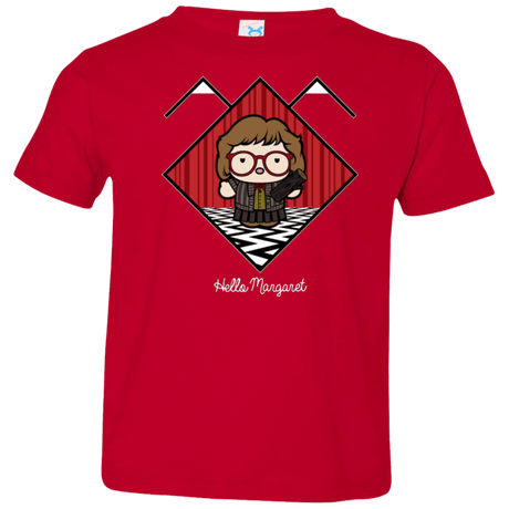 T-Shirts Red / 2T Hello Margaret Toddler Premium T-Shirt