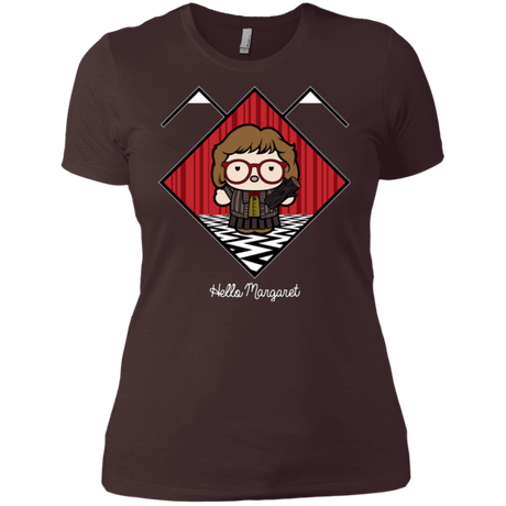 T-Shirts Dark Chocolate / X-Small Hello Margaret Women's Premium T-Shirt