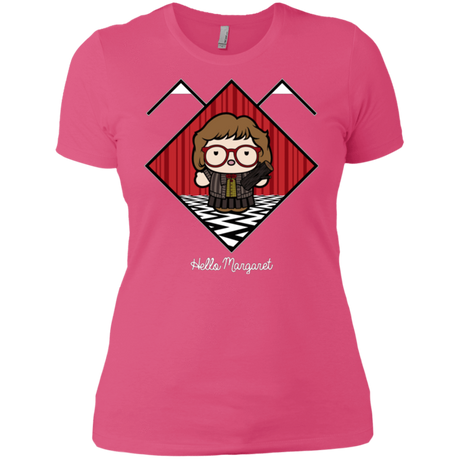 T-Shirts Hot Pink / X-Small Hello Margaret Women's Premium T-Shirt