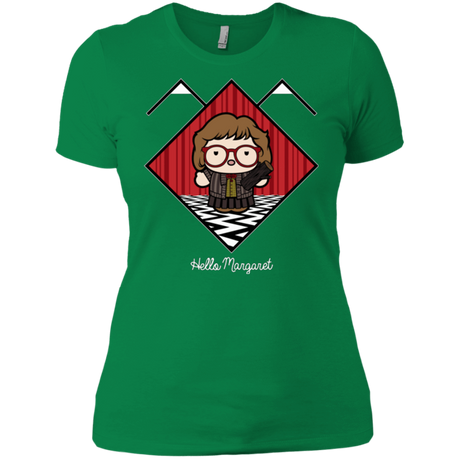 T-Shirts Kelly Green / X-Small Hello Margaret Women's Premium T-Shirt