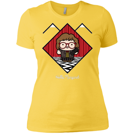 T-Shirts Vibrant Yellow / X-Small Hello Margaret Women's Premium T-Shirt