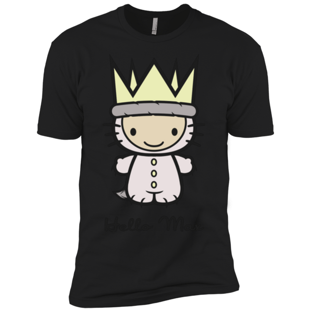 T-Shirts Black / YXS Hello Max Boys Premium T-Shirt