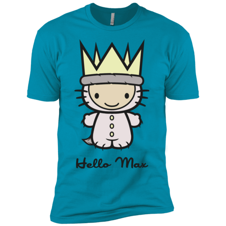 T-Shirts Turquoise / YXS Hello Max Boys Premium T-Shirt