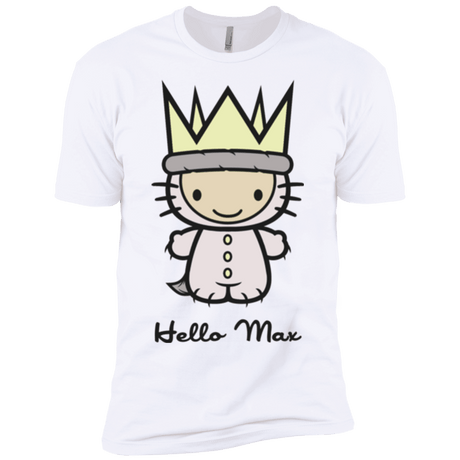 T-Shirts White / YXS Hello Max Boys Premium T-Shirt