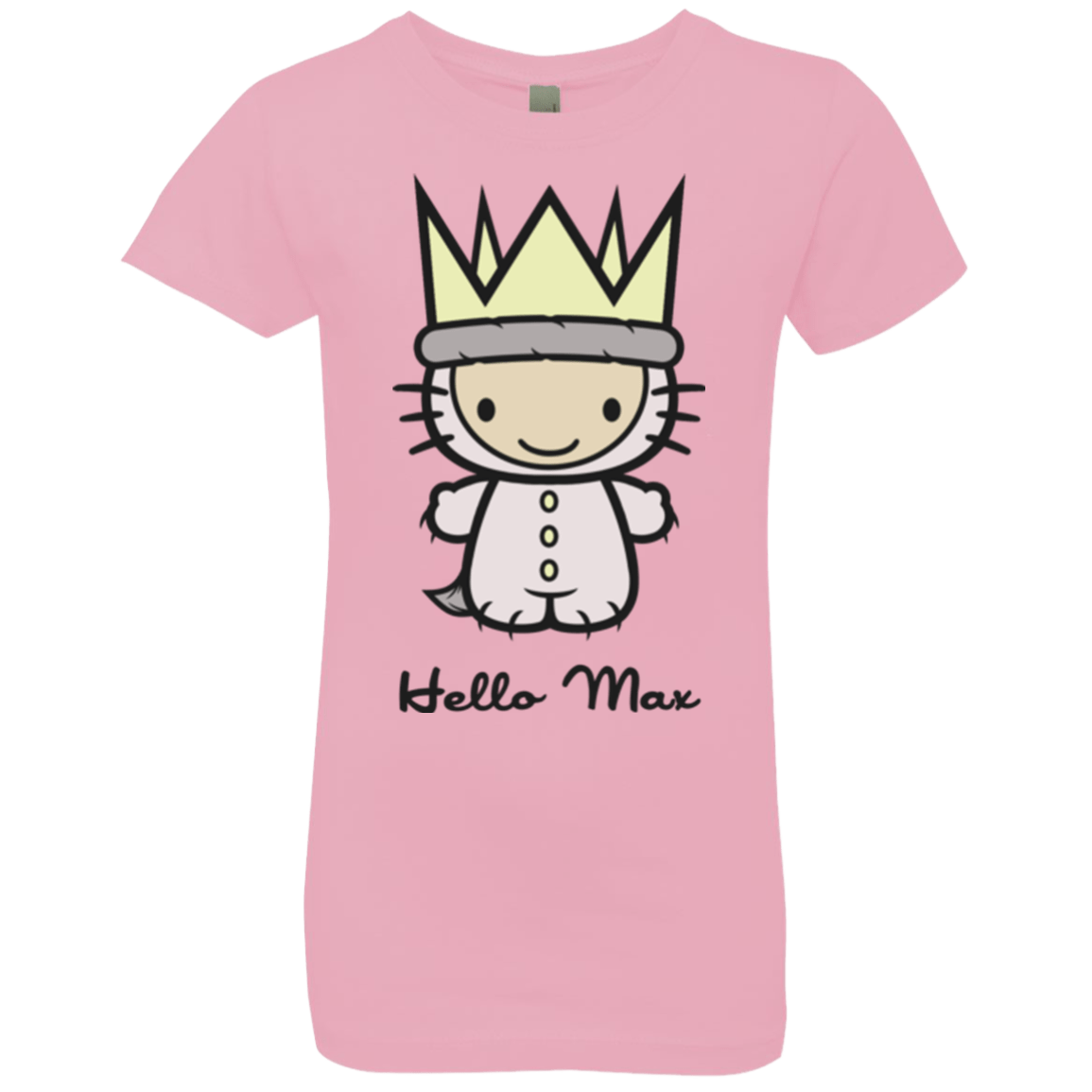 Hello Max Girls Premium T-Shirt