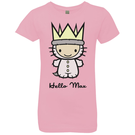 Hello Max Girls Premium T-Shirt