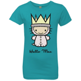 T-Shirts Tahiti Blue / YXS Hello Max Girls Premium T-Shirt